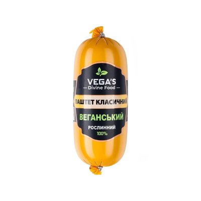 Паштет растительный веганский на соевом белке без глютена, 200 г, Vega's фото