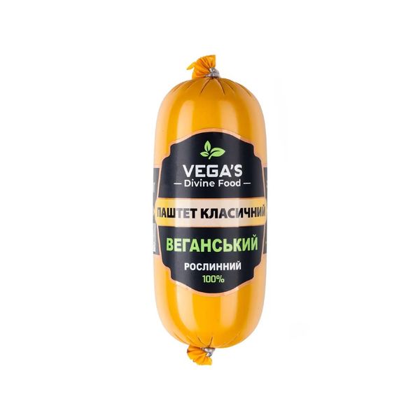 Паштет рослинний веганський на соєвому білку без глютену, 200 г, Vega's фото