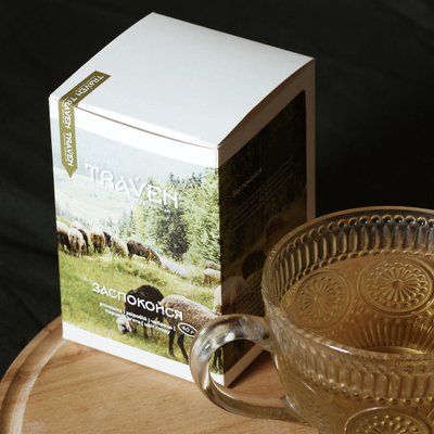 Натуральний трав'яний чай Заспокойся, 40 г, Traven фото