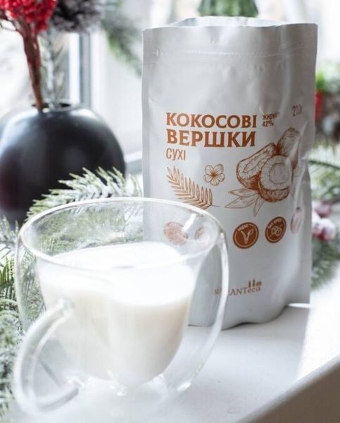 Кокосові вершки, сухі, без лактози, 42 %, 210 г, Manteca фото