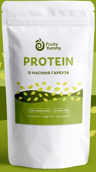 Рослинний протеїн Насіння гарбуза, 250 г Fruity Yummy фото