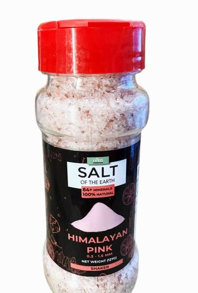 Натуральна гімалайська рожева сіль екстра, 0,2-1,5 мм, 127 г, Salt of the Earth фото