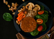 Котлета вегетаріанська "Бургерна" без м'яса, без глютену, без ГМО, 220 г, AVEI FOODS фото 2