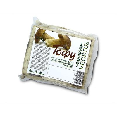 Тофу с грибами VEGETUS, 250 г фото