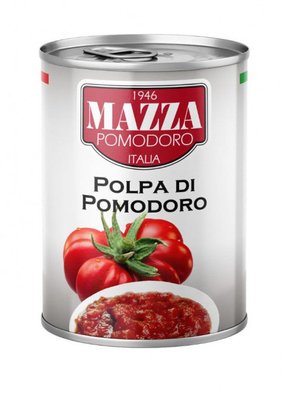 Мякоть томатов, 400г, Mazza фото