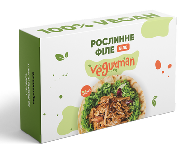 Филе растительное качественное веганское диетическое вкусное "Вместо курицы" Vegurman 400 грамм фото