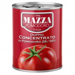 Подвійний концентрат томатної пасти, 400 г, Mazza фото