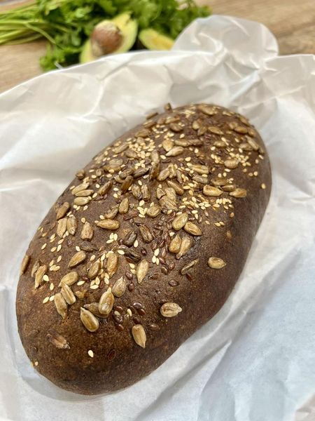 Хліб амарантовий з протеїном та насінням, без глютену, 400 г, Grand Amaranth фото