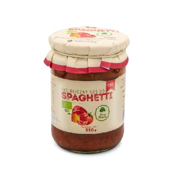 Натуральний соус до спагеті, без глютену, 550 г, Dary Natury фото