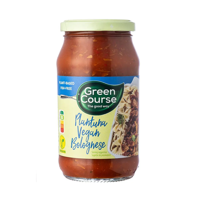 Веганський овочевий соус Болоньєзе з рослинним тунцем, 400 г, Green Course фото