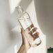 Пляшка для напоїв пластикова в асортименті, біла/сіра, 500 мл фото 3