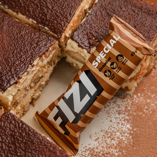 Батончик Tiramisu Special, без цукру, 45 г, Fizi фото