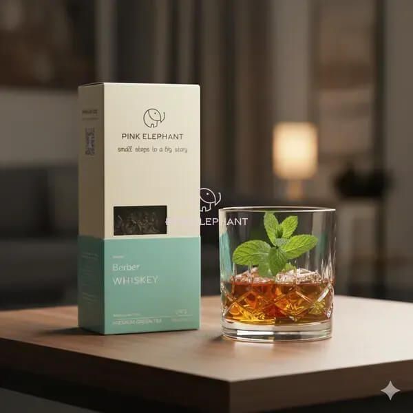 Натуральний авторський чай Berber Whiskey, 70 г, Pink Elephant фото