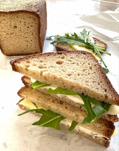Безглютеновий амарантовий хліб фірмовий, 400 г, Grand Amaranth фото