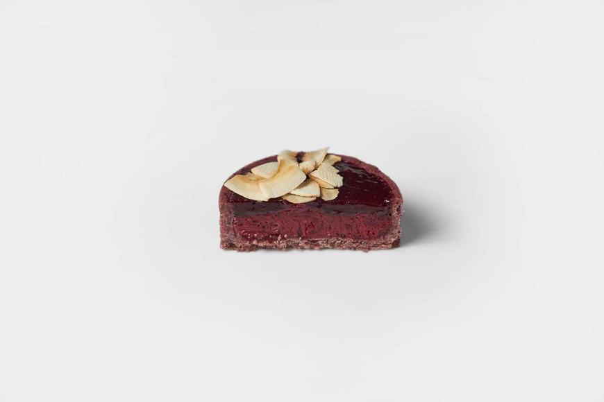 Безглютеновый веганский растительный десерт Тарта ягодная, 2шт по 85г, без белого сахара, Goodmoodfood фото
