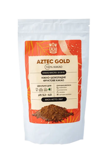 Какао порошок 100% Aztec Gold Нідерланди, без цукру, 250 г, WOW CACAO фото