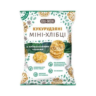 Мини-Хлебцы кукурузные с травами 40г Эки-Неки фото