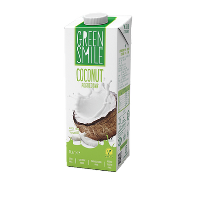 Напій ультрапастеризований Рисово-кокосовий, 1 л, Green Smile фото