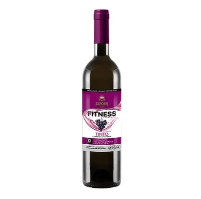 Безалкогольне вино червоне сухе Фітнес, 0.750 мл, Espora Zero фото