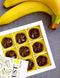 Цукерки в коробці на основі керобу без цукру та молока «Банан-Кеш`ю», 120 г, AUGUST фото 2