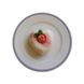 Пироженое-сердечко Чизкейк с клубникой, без молока и сахара, 110 г, Draw Cakes фото 1