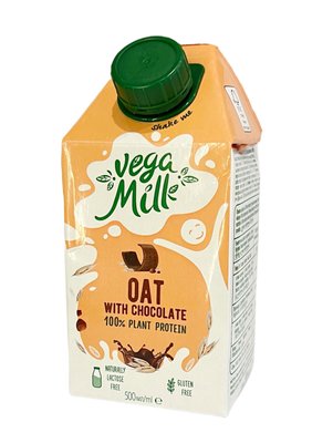 Рослинне молоко вівсяне, з шоколадом, 0,5 л, Vega Milk фото