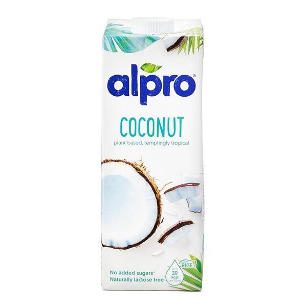 Напій кокосовий з рисом без глютену, без цукру, 1 л, Alpro фото
