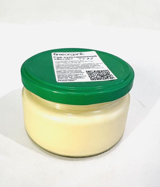 Веганський крафт сир "Янтар" без лактози, без глютену на основі кеш'ю, 250г, FineOrganic фото