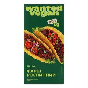 Рослинний фарш соєвий, 1 кг, Wanted Vegan фото