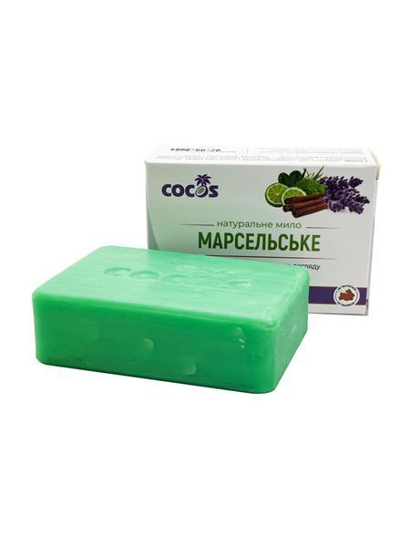 Мило Марсельське ручної роботи, 130 г, Cocos