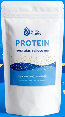 Рослинний протеїн Кокосовий, 250 г Fruity Yummy фото