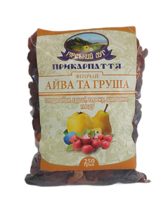 Натуральний Фіточай Айва-Груша, без цукру, 250г, Гірський луг фото