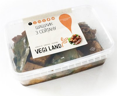 Вегетаріанський шашлик з сейтана, 500 г ТМ Vegi Land фото