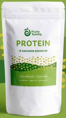 Протеин растительный Конопляный, 250 г Fruity Yummy фото