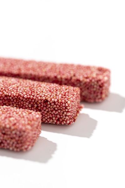 Батончик натуральный Raspberry Bomb без лактозы, с сиропом топинамбура, 20 г, Green Chef фото