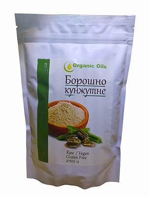 Мука из белого кунжута, без глютена и ГМО, 250 г, Organic Oils фото