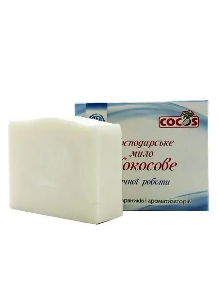 Хозяйственное мыло Кокосовое ручной работы, 100 г +-5, Cocos