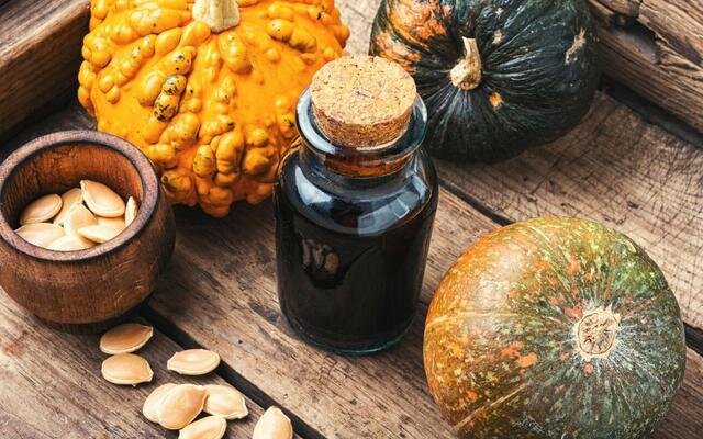 Растительное масло холодного отжима Тыквенное натуральное