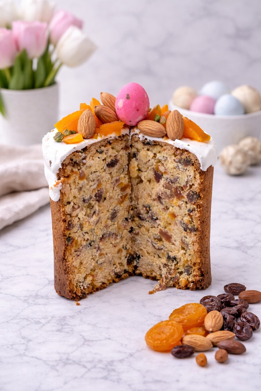 Веганская пасочка с сухофруктами 310-330 г